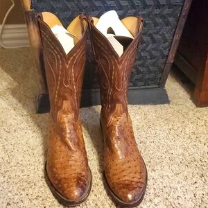 Lucchese Ostrich Boots